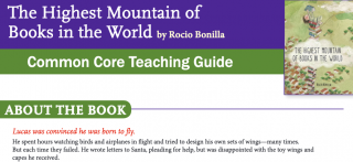 The Highest Mountain of Books in the World teaching guide