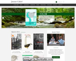 Pàgina oficial de Jaume Cabré