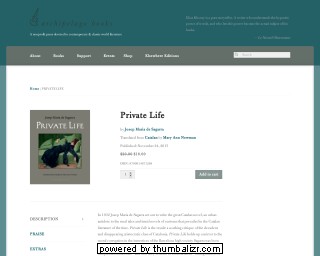 Private Life in Archipelago Books