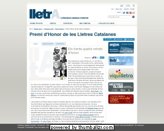 Premi d'Honor de les Lletres Catalanes