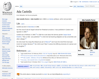 In Wikipedia