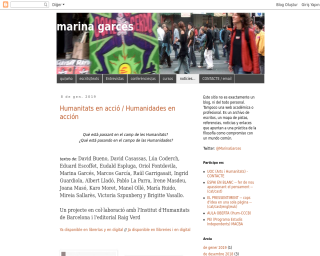 Marina Garcés' Site