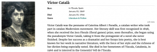 Víctor Català en Goodreads